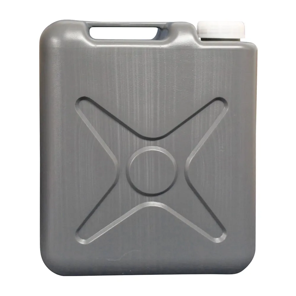 4-4176-01　Poly-Square Container Gray (With Nozzle)　PK5000N