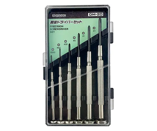 1-2019-11　Precision螺丝起子组合 (6个)　DM-20
