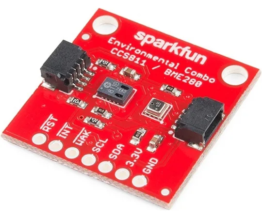67-0426-68　［Discontinued］SparkFun Environmental Combo Breakout - CCS811/BME280 (Qwiic)　SEN-14348