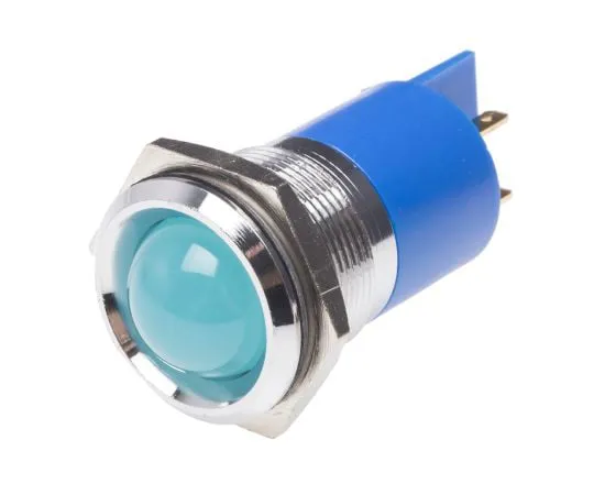 63-4587-36　RS PRO蓝色指示器，24 V交流/直流，22 mm安装孔尺寸，焊点终止　211-639