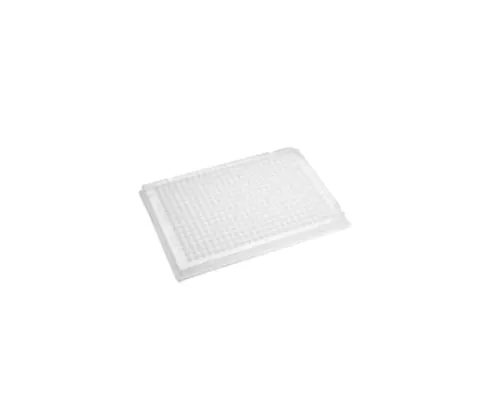 61-4681-32　384 Well PCR板50μl全裙A24/P24双角切口透明　PCR-384-C