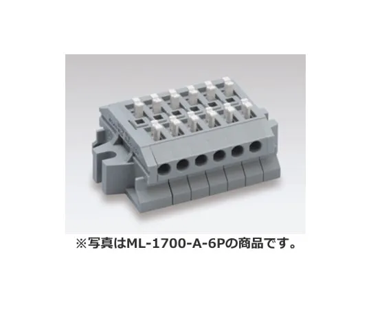63-3090-87　Screwless Terminal Block Relay type (1-pole, 2-wire type) 2-pole　ML1700A-2P