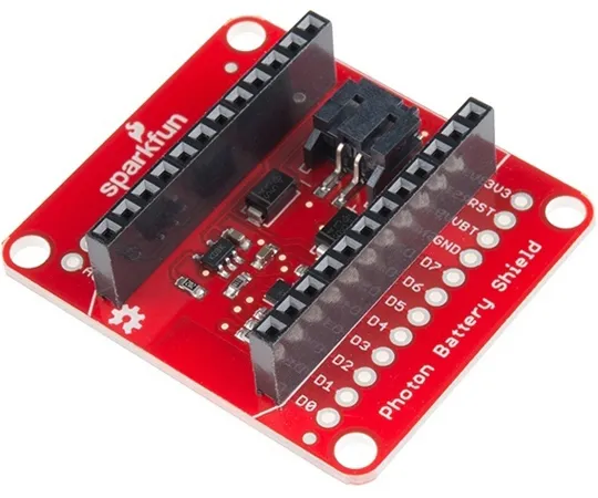 67-0422-16　［Discontinued］SparkFun Photon Battery Shield　DEV-13626