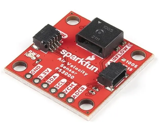 67-0427-58　SparkFun Air Velocity Sensor Breakout - FS3000-1005 (Qwiic)　SEN-18377