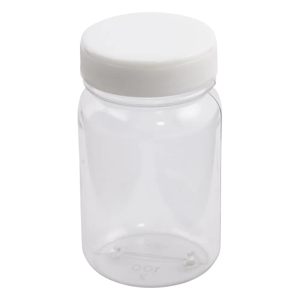 5-031-01　透明广口瓶 (透明氯乙烯) 100mL　-