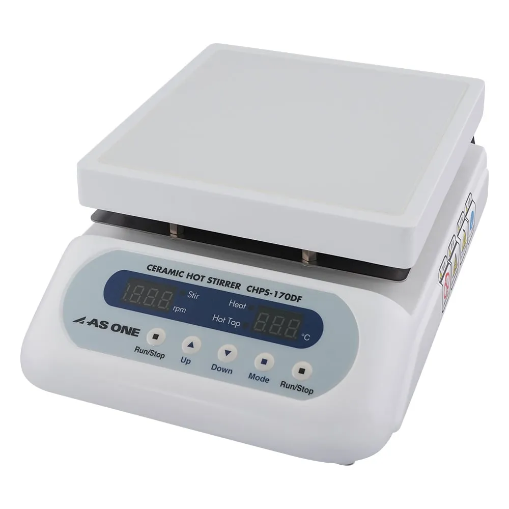 2-8081-41　陶瓷热搅拌器 (数字式) 550°C 175×178 mm　CHPS-170DF