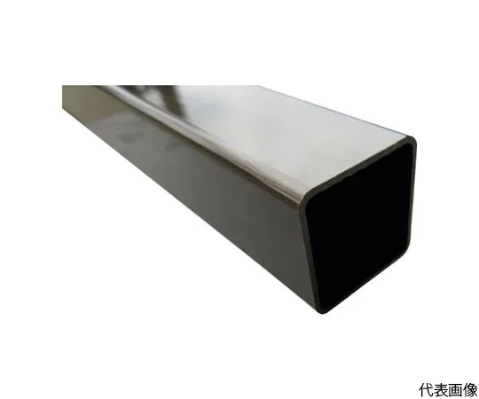 64-5003-99　Aluminum Square Pipe with Angle R3 25 x 25 x 1.2 Bronze 3.65 m　FB106BS