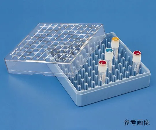 62-2937-83　Cryo Box 1.0/1.8ml蓝色100件524020-B　524020-B