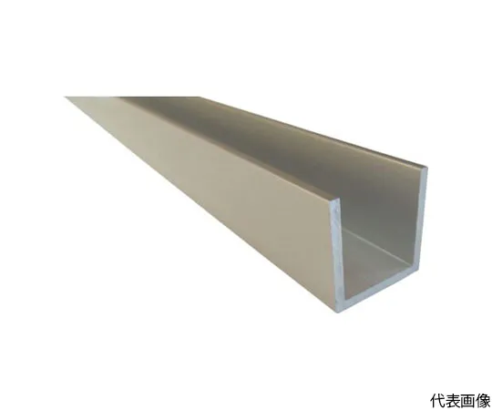 64-5009-18　Aluminum Channel 20 x 20 x 2.0 Silver Matte 2 m　FE214S2