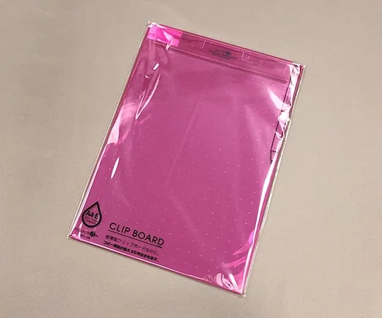 2-9160-01　超薄红剪贴板　A5067-3