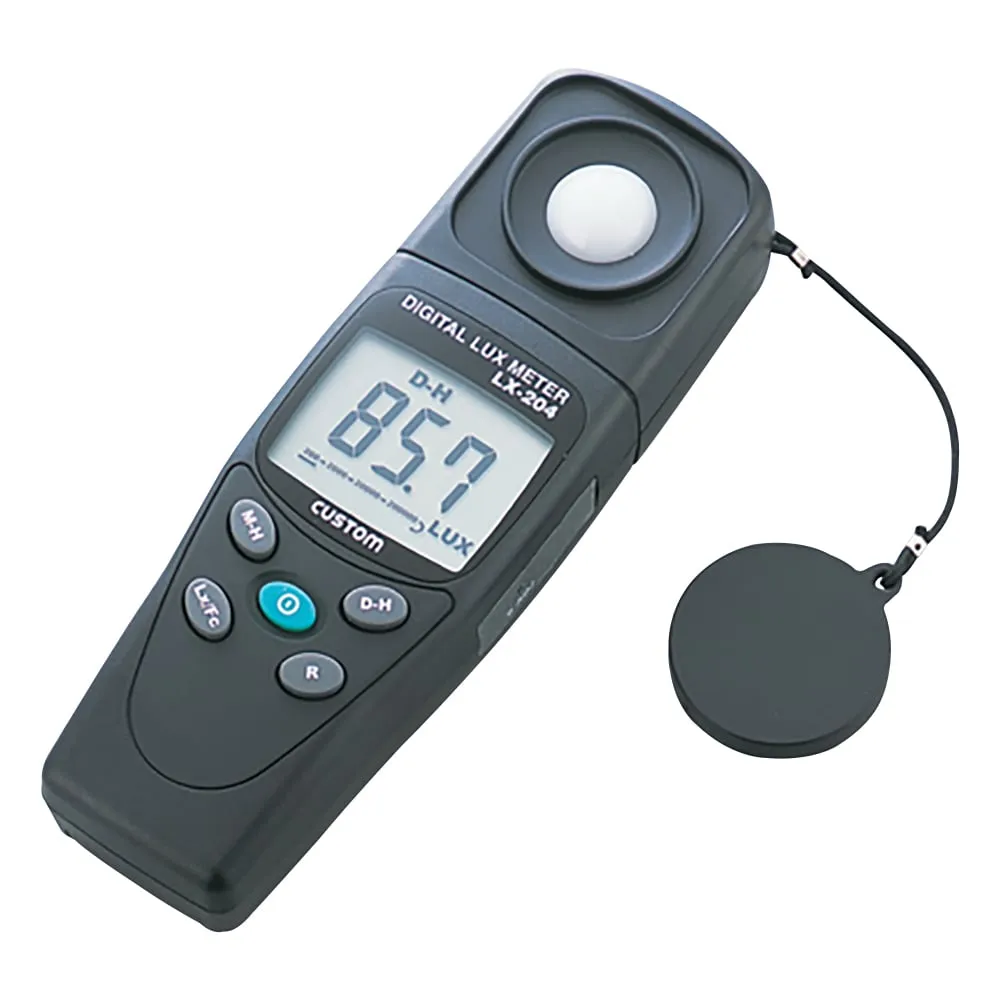 6-6131-12-24　Digital Illumination Meter JCSS Calibration Certificate　LX-204