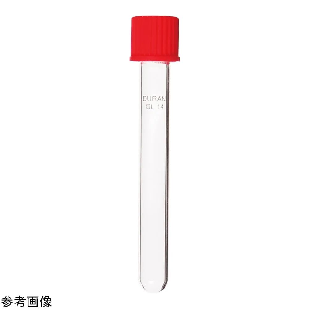 4-4348-01　Screw Cap Test Tubes (with PBT Cap) 6mL 50 Pieces　261351155