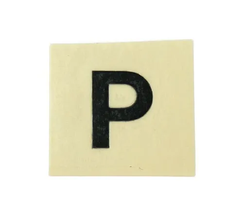 61-7398-07 字符印章黑色P 15毫米 CL15B-P