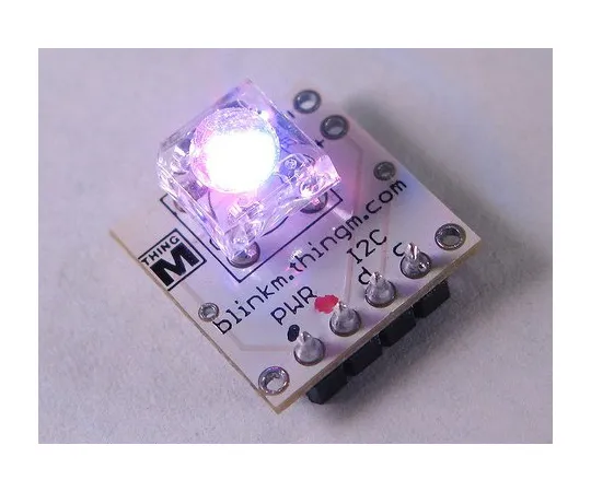 67-0452-74　BlinkM - I2C Controlled RGB LED　COM-08579