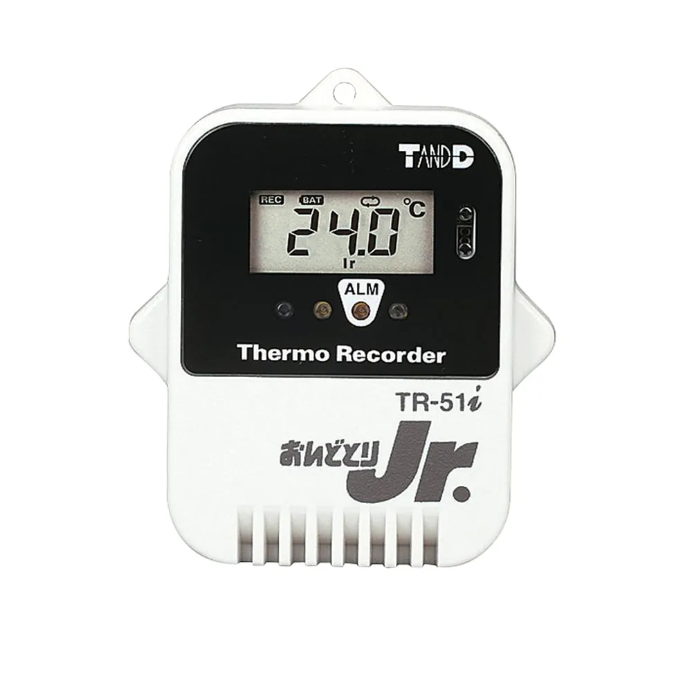 1-5020-31-23　Temperature Recorder (Ondotori Jr.) Sensor -40~80°C with Calibration Certificate (express service)　TR-51i
