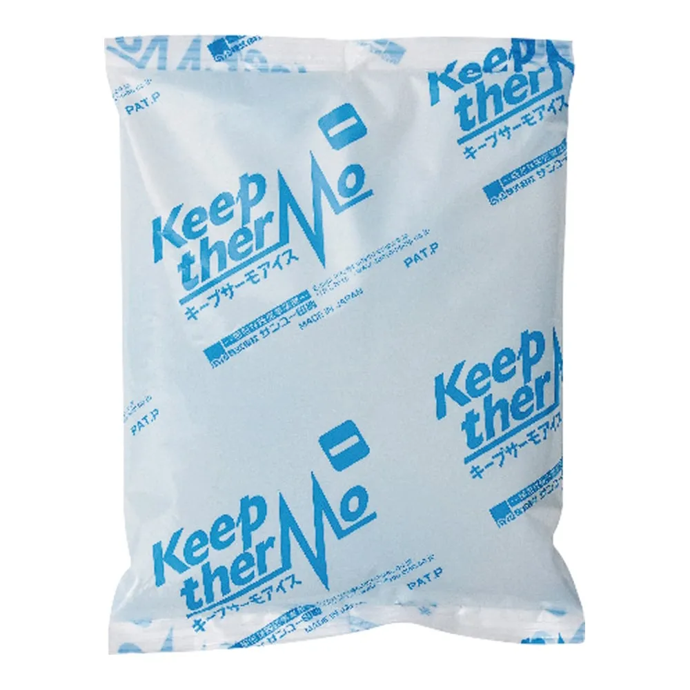 4-3597-01　Ultra Low Temperature Ice Pack (Keep Thermo R Ice) 0 C Soft 500g 1 Box (30 Pcs)　KTI-0-500-30