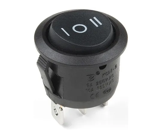 67-0421-26　Rocker Switch - On/Off/On (Round)　COM-14978