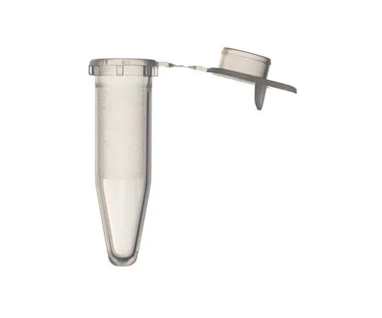 65-3851-08　Micro Tube, Flat Top with Tab, 1.5 ml, Conical Type, Natural Low Adsorption Type, 500 pcs　T330-8LST