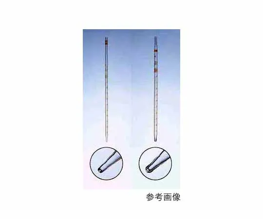 61-9724-12-56 Measuring Pipette (Large Scale Hole at the Tip) New Standard 1 mL with English Calibration Certificate S-PIPET1-LTS