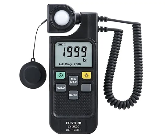6-4047-21-56　Digital Illumination Meter with English Calibration Certificate　LX-2500