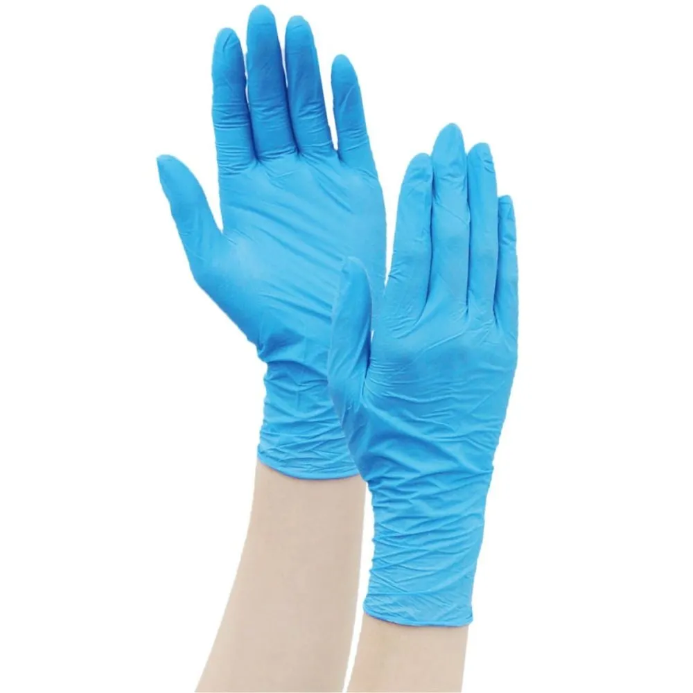 62-3618-89　Nitrile Gloves Blue SS 200 ct　075851