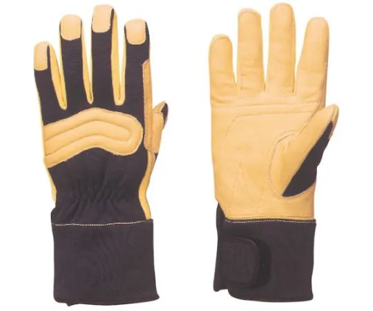 64-6746-02 KC-60 Fire Service Ceramic Leather Gloves Navy M KC60-NM