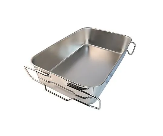63-5533-65　Sugiko 18-8 School Lunch Tray Transport Type (Without Hole) 610 x 388 x H140mm　SH-6038BS