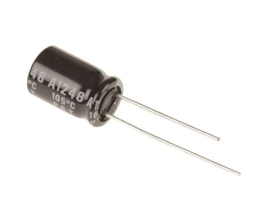 63-4721-91　Rubycon 220μF25V直流铝电解电容器，通过8孔 (Dia。)x 11.5mm+105°8 mm 3.5 mm　25YXF220M8X11.5