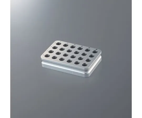 65-5711-71　冷冻管用冰铝块24孔　ABR-24CR