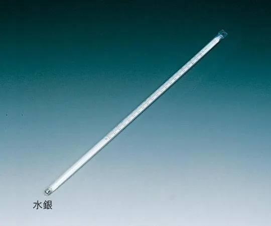 61-9943-96　［已停用］氟碳树脂涂层温度计300 mm 0 -50°C汞　NR0298-001