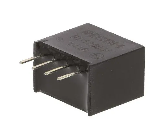 63-4800-13　回收RI 2 W隔离DC-DC转换器通过孔，电压在10.8→13.2 V直流，电压出5 V直流　RI-1205S