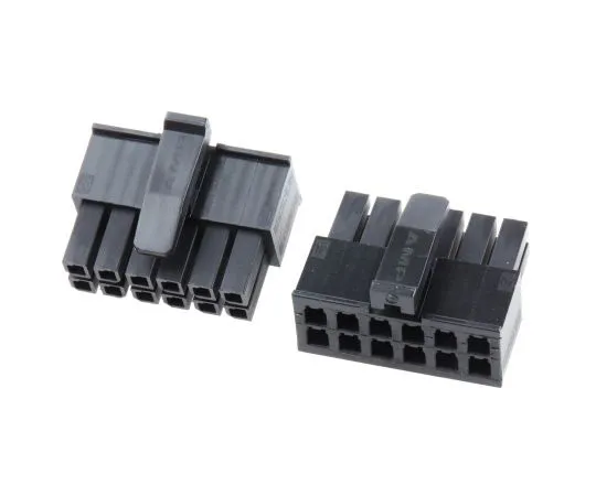 63-4832-50　TE Connectivity MicroMATE-N-LOK女性连接器外壳，3毫米间距，12路，2列　1-794617-2
