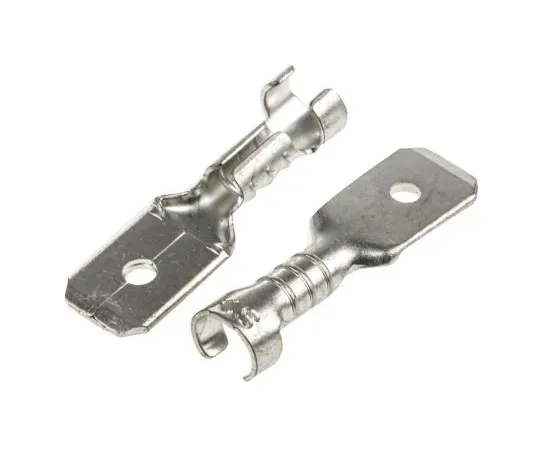 63-4824-58　RS PRO Crimp Tab端子，0.5mm2至1mm2,16AWG至14AWG, 6.35 x 0.8mm镀锡　488-1279