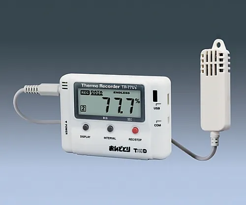 1-1880-01　［已停用］ONDOTORIThermo-HygroData Logger (USB连接，红外通信)　TR-77Ui