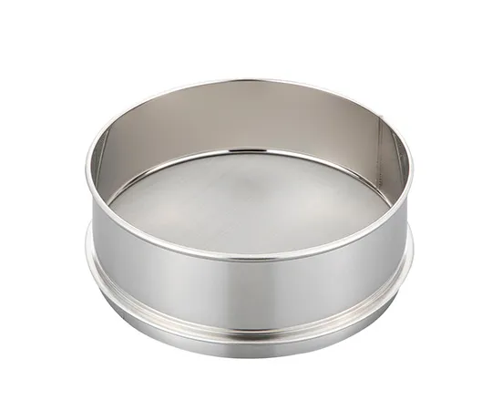 65-9392-31　Stainless Sieve φ200 x 60 mm 125.0 mm with Calibration Certificate (ISO9001)