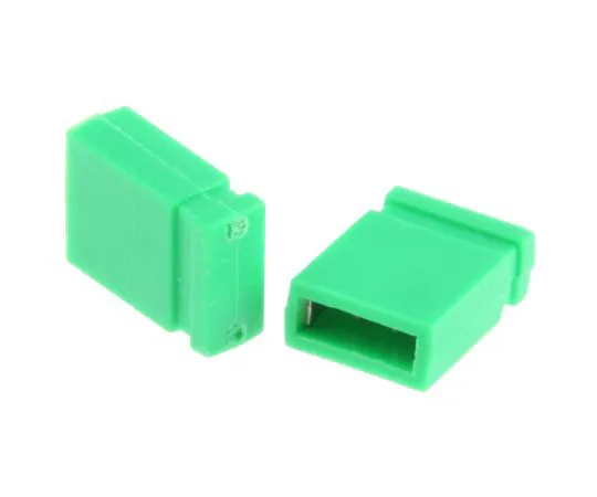 63-4746-13　RS Pro Shorting Link Female Straight Green Closed Top 2 Way 1 Row 2.54 mm间距　251-8553