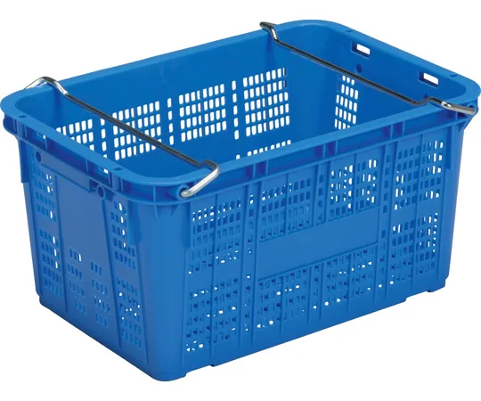 67-6649-11　Container A50-3 (PP) with Handle, Blue　10450301BL503