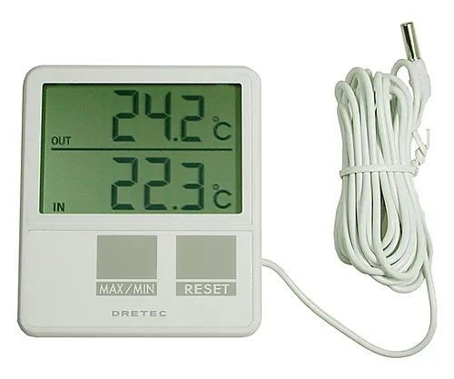 61-3523-05　［已停用］室内/室外温度计-5至50°C　O-215WT