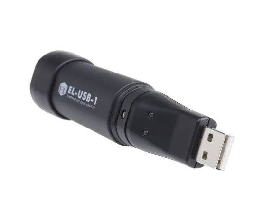 63-4804-29　激光EL-USB-1温度数据记录器，USB,电池供电，IP67　EL-USB-1