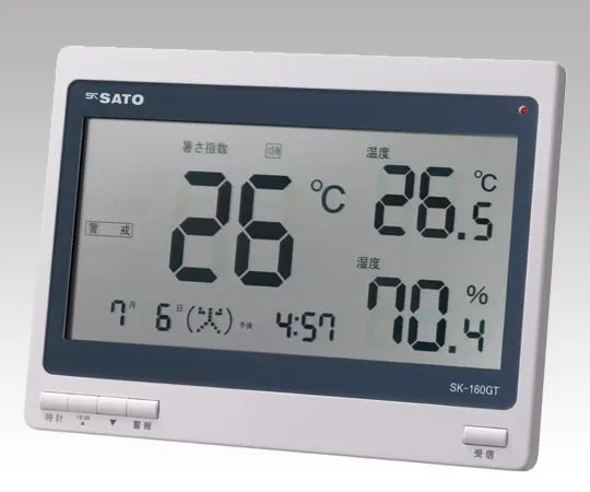 1-2296-01-57　［Discontinued］Heatstroke heat index Meter (indoor only) with Chinese Calibration Certificate　SK-160GT