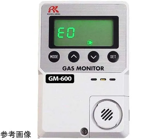 67-8025-93 Simple Stationary Type Ethylene Oxide Gas Detection Alarm integrated type 100 VAC specification (with traceability certificate) GM-600-00AC