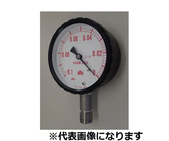 65-3459-07　Sealed Vacuum Gauge Type A Vibration-Resistant Pressure Range (MPA): -0.1~0　315-A231X-0.1MPA-MV