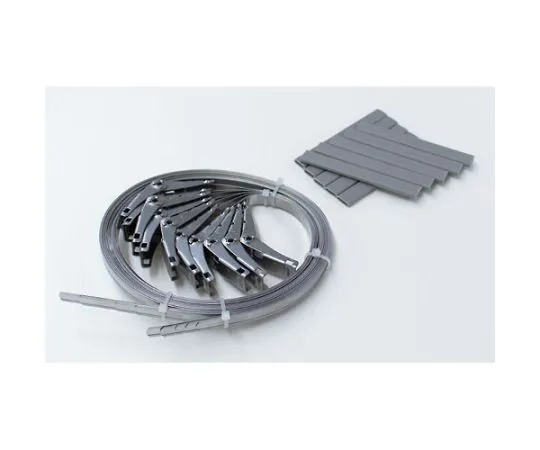 62-6091-45 SUS Band for Telephone Pole Signs 10 Pieces 1 Set with Protective Cover 395-82