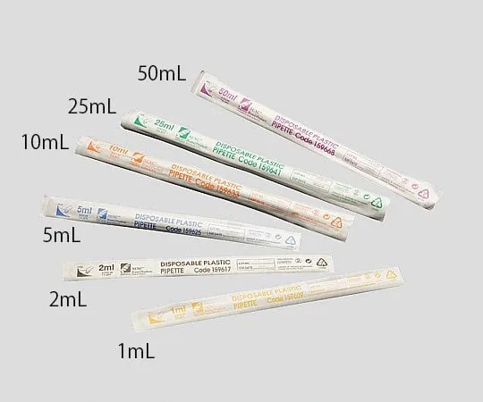 5-5382-11　［已停用］一次性吸管II黄色1000个　170353