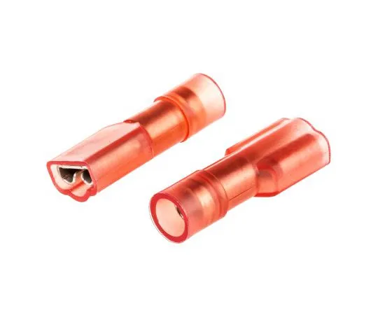 63-4750-63　RS PRO红色绝缘压痕收获器，4.75 x 0.8毫米，0.5毫米2至1.5毫米2,22AWG至16AWG,镀锡　267-4293