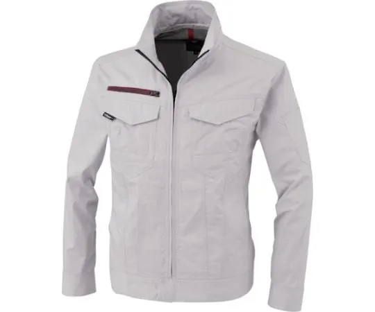 65-8400-28 Long Sleeve Blouson Silver Gray 3L 1754-22-3L