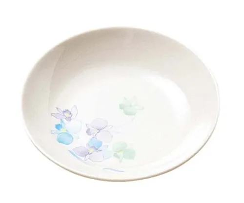 61-6833-83　Melamine Japanese dish Sumire round Plate 12 cm VO-23　2446130