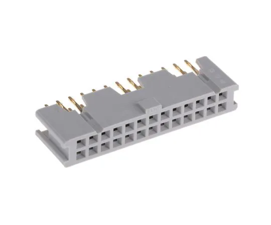 63-4834-75　3 M 8500系列2.54毫米间距26道2线直PCB插座，通孔，焊点终止　8526-4500PL