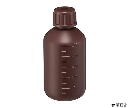 63-1278-85　Narrow Mouth Bottle 100 mL Dark Brown　0112BR