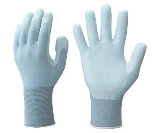 67-6859-20　Nitrile Rubber Unlined Gloves No265 Perfect Unlined Back Strong Long Blue L Size　NO265-LB
